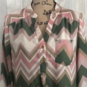 Wishful Park Tops - Wishful Park | Chevron Tunic | #10 Wishful Park Tops - Wishful Park | Chevron Tunic | #10